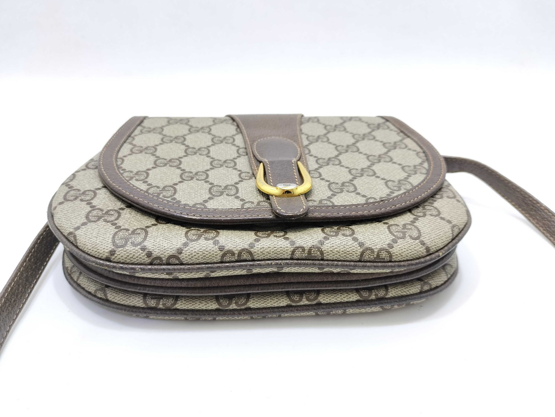 GUCCI GG Supreme GUCCI Shoulder Bag Brown GG Pattern Shoulder Bag