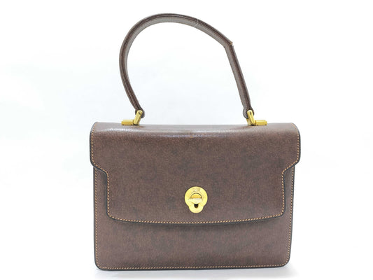GUCCI GUCCI Bag Brown Leather Handbag