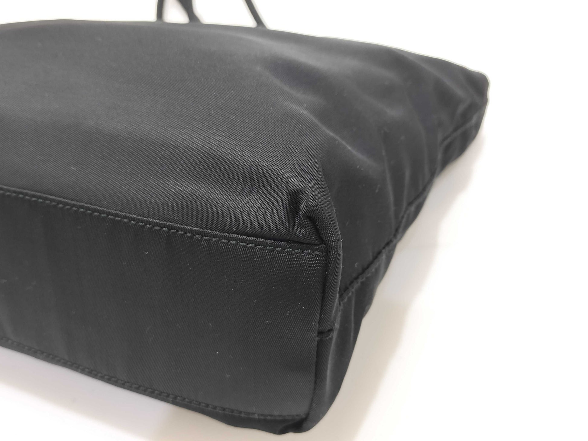 PRADA Nylon PRADA Mini Purse Black Nylon Handbag