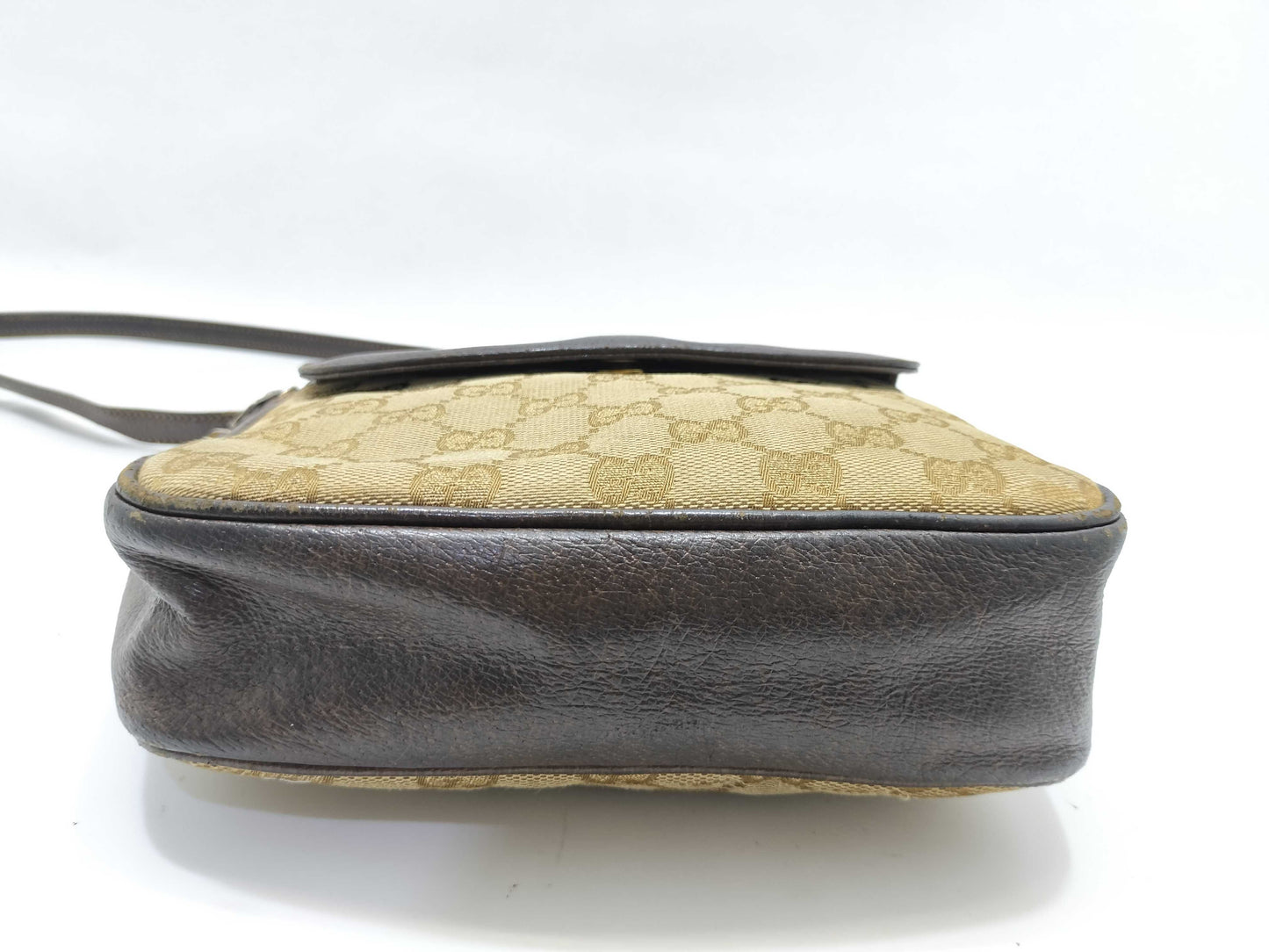 GUCCI Old GUCCI Shoulder Bag Brown GG Pattern Shoulder Bag