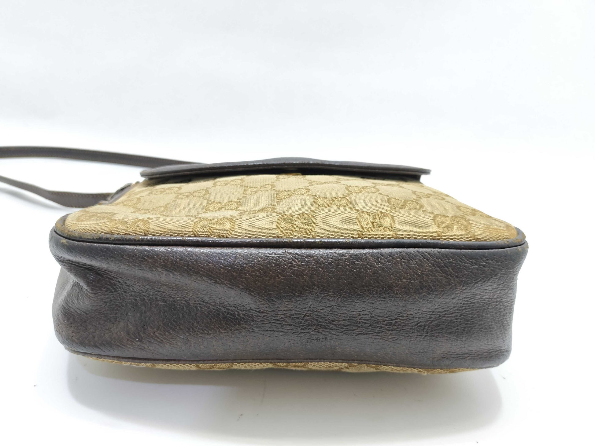 GUCCI Old GUCCI Shoulder Bag Brown GG Pattern Shoulder Bag