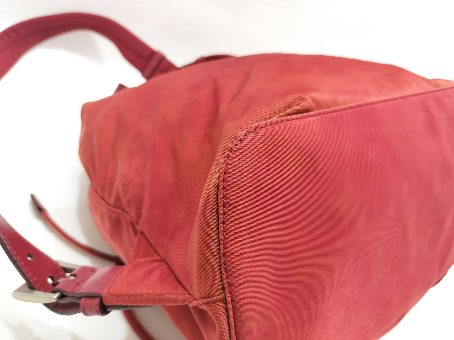 PRADA Nylon PRADA Rucksack Red Rucksack