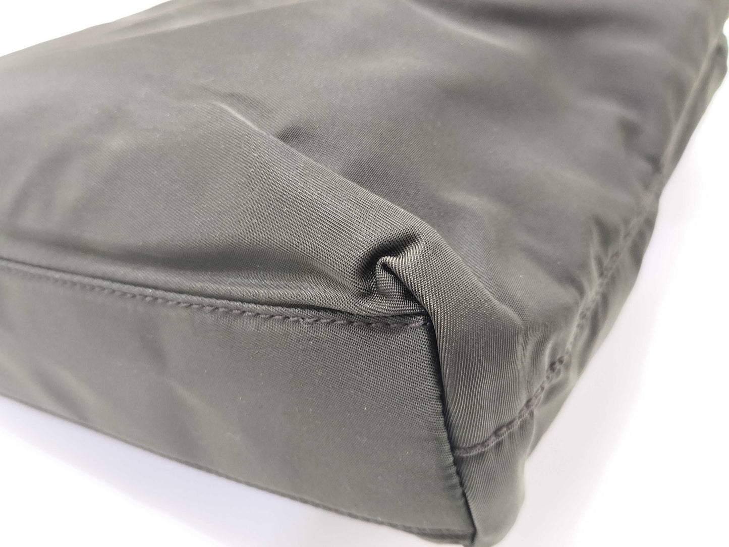 PRADA Nylon PRADA Purse Khaki Nylon Handbag