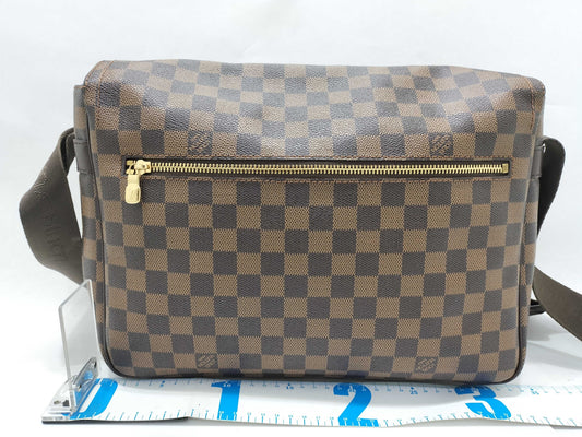 LOUIS VUITTON Damier Louis Vuitton Melville Shoulder Bag Damier Brown Shoulder Bag