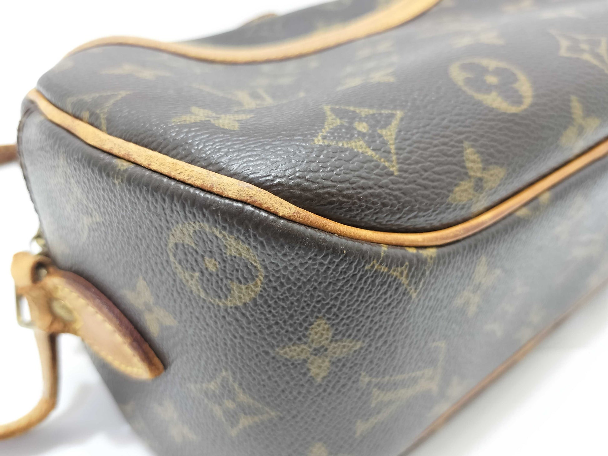 LOUIS VUITTON Monogram Louis Vuitton Shoulder Bag Monogram Brown Shoulder Bag
