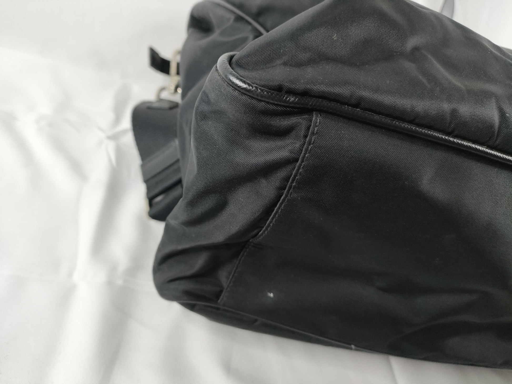 PRADA Nylon PRADA Nylon Saffiano 2WAY Business Bag Black W38cm Business Bag