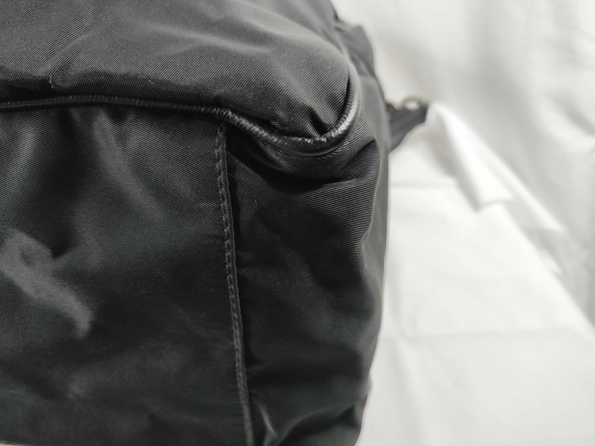 PRADA Nylon PRADA Nylon Saffiano 2WAY Business Bag Black W38cm Business Bag