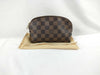LOUIS VUITTON Damier LV Damier Pochette Cosmetic PM Pouch N47516 Pouch