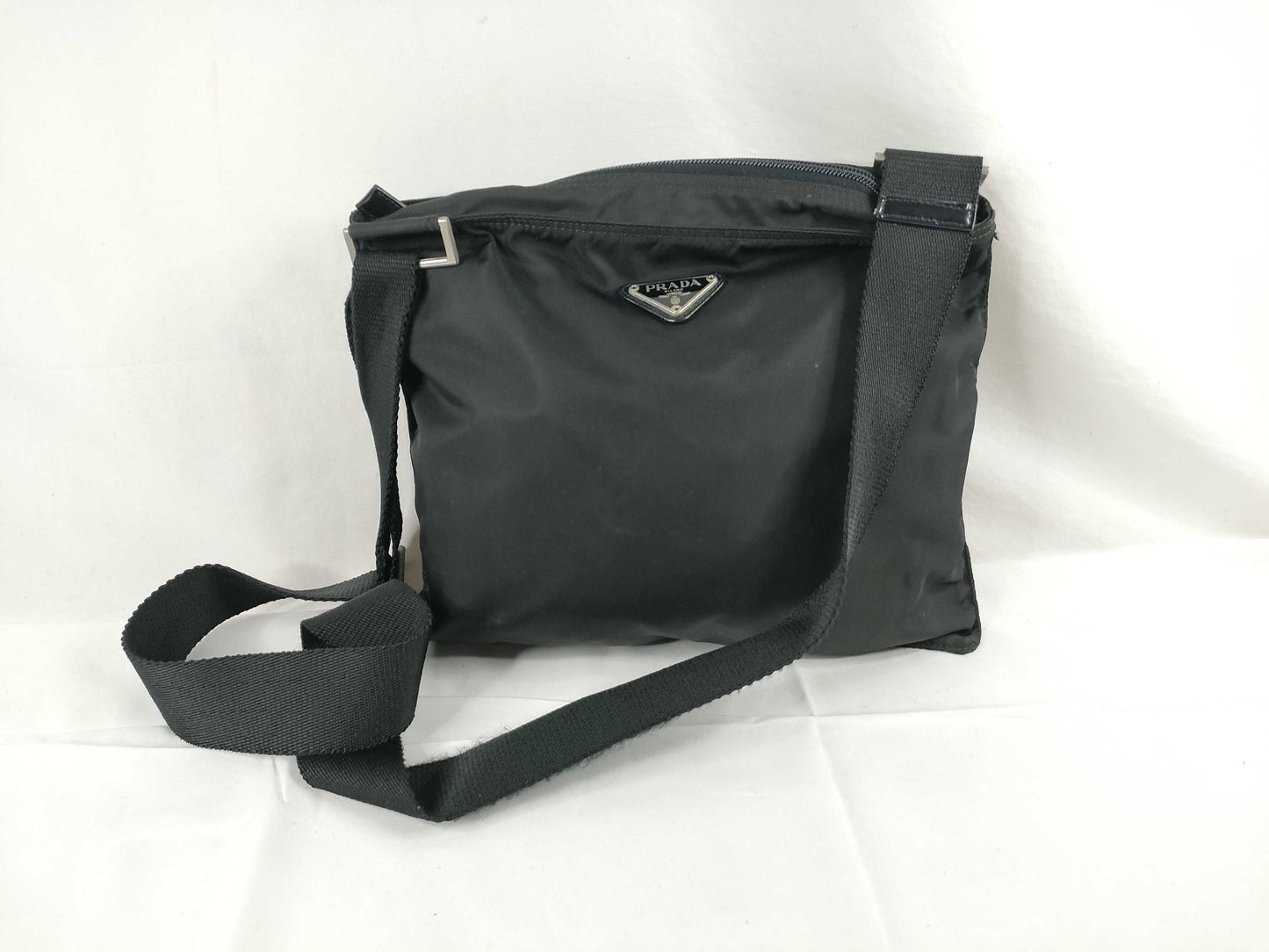 PRADA Nylon PRADA Nylon Shoulder Bag Black W30cm Shoulder Bag