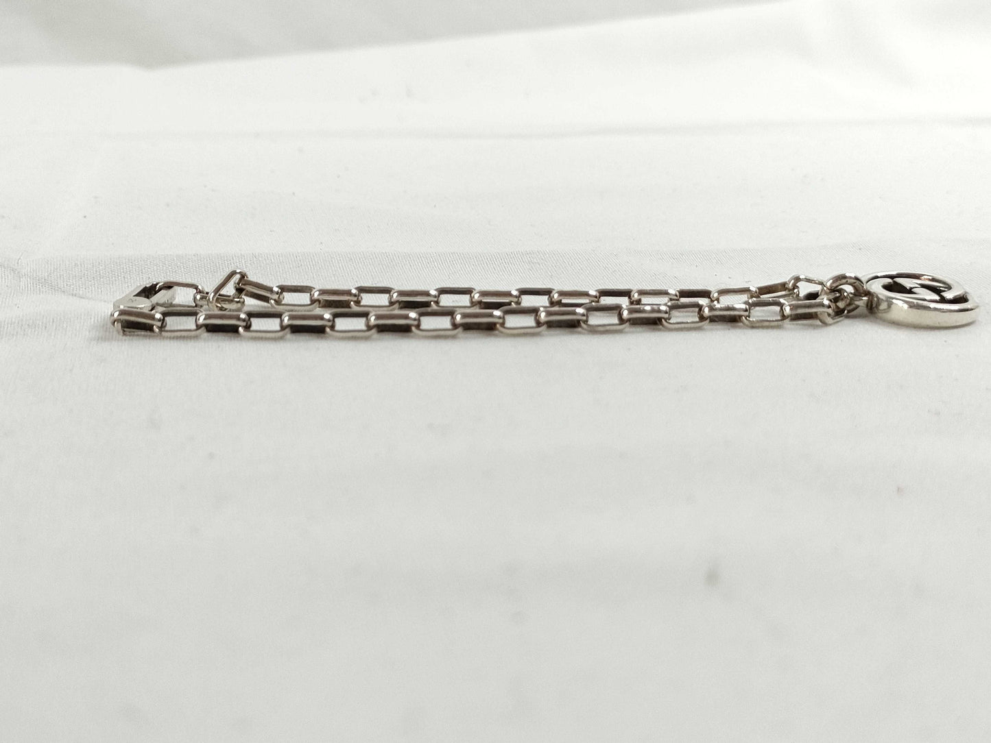 GUCCI GUCCI Interlocking G Bracelet 925 13.3g Bracelet Bangle