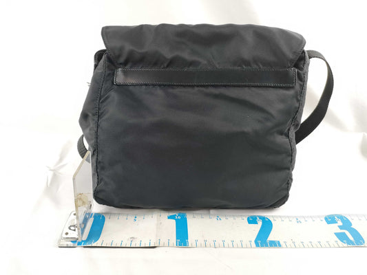 PRADA Nylon PRADA Nylon Shoulder Bag Black B8994 W23cm Shoulder Bag