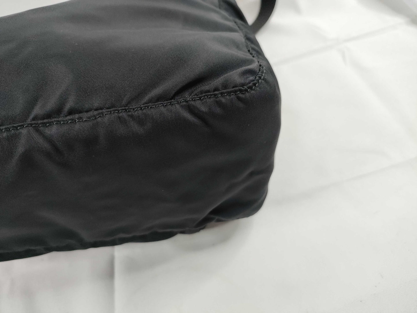 PRADA Nylon PRADA Nylon Shoulder Bag Black B8994 W23cm Shoulder Bag