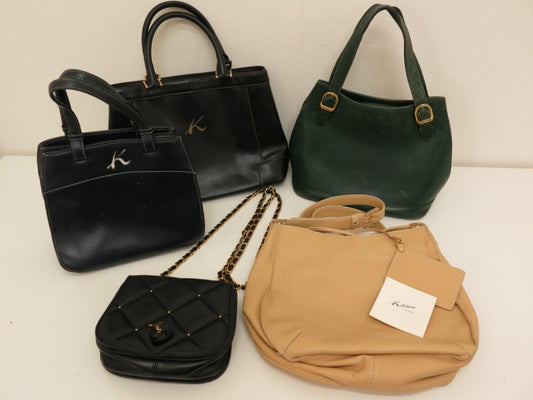 Kitamura Kitamura 5-Point Mountain Leather Shoulder Hand Tote Bag Handbag Handbag