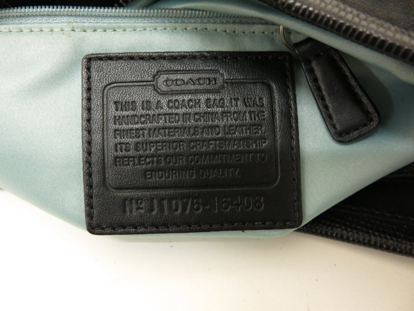 COACH COACH 4-Point Mountain Signature Canvas Leather Tote Handbag Tote Bag