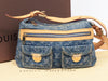 LOUIS VUITTON Buggy PM Denim Shoulder Bag