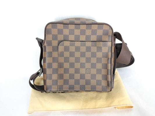 LOUIS VUITTON Damier LOUIS VUITTON Louis Vuitton Olaf PM Damier Shoulder Bag N41442 Shoulder Bag