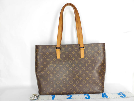 LOUIS VUITTON Monogram LOUIS VUITTON Louis Vuitton Luco Monogram Tote Bag M51155 Tote Bag