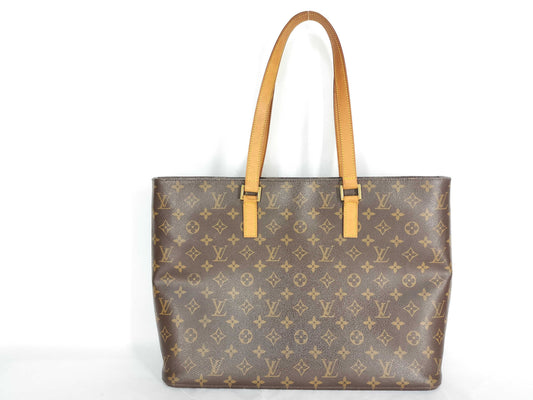 LOUIS VUITTON Monogram LOUIS VUITTON Louis Vuitton Luco Monogram Tote Bag M51155 Tote Bag