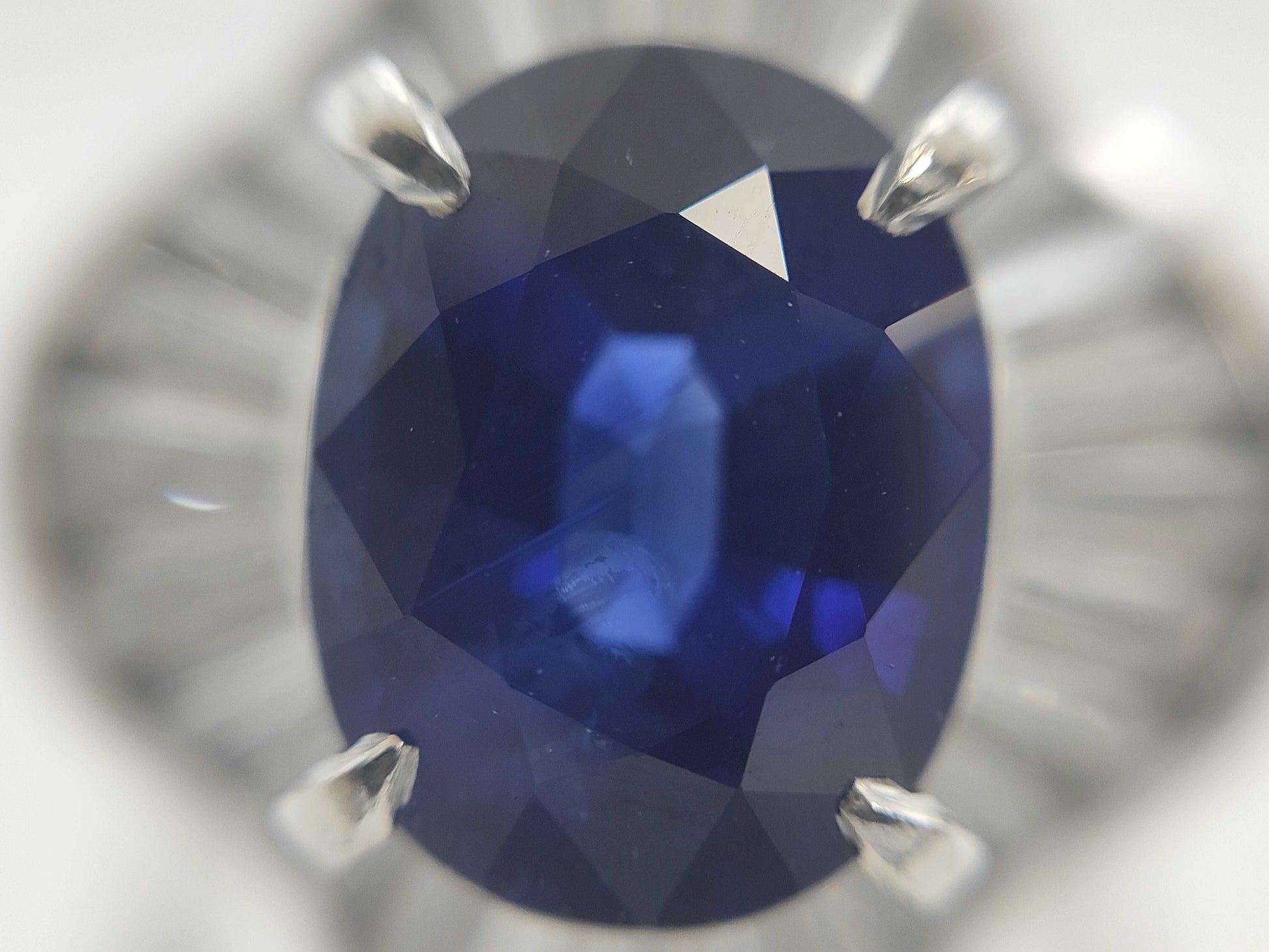 S2.53ct D1.32ct Pt900 11.0g Ring