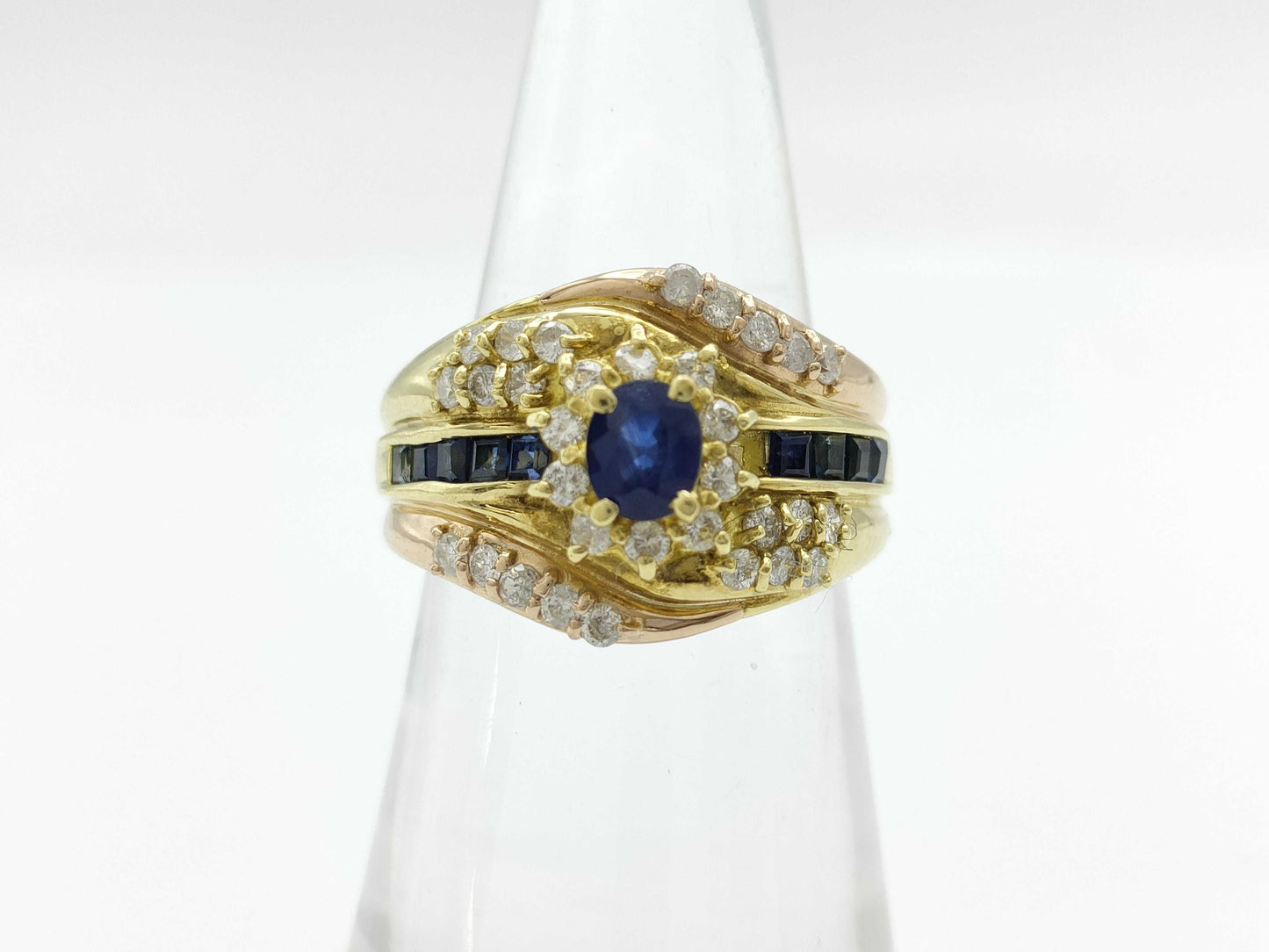 S0.97ct D0.56ct K18 9.2g Ring