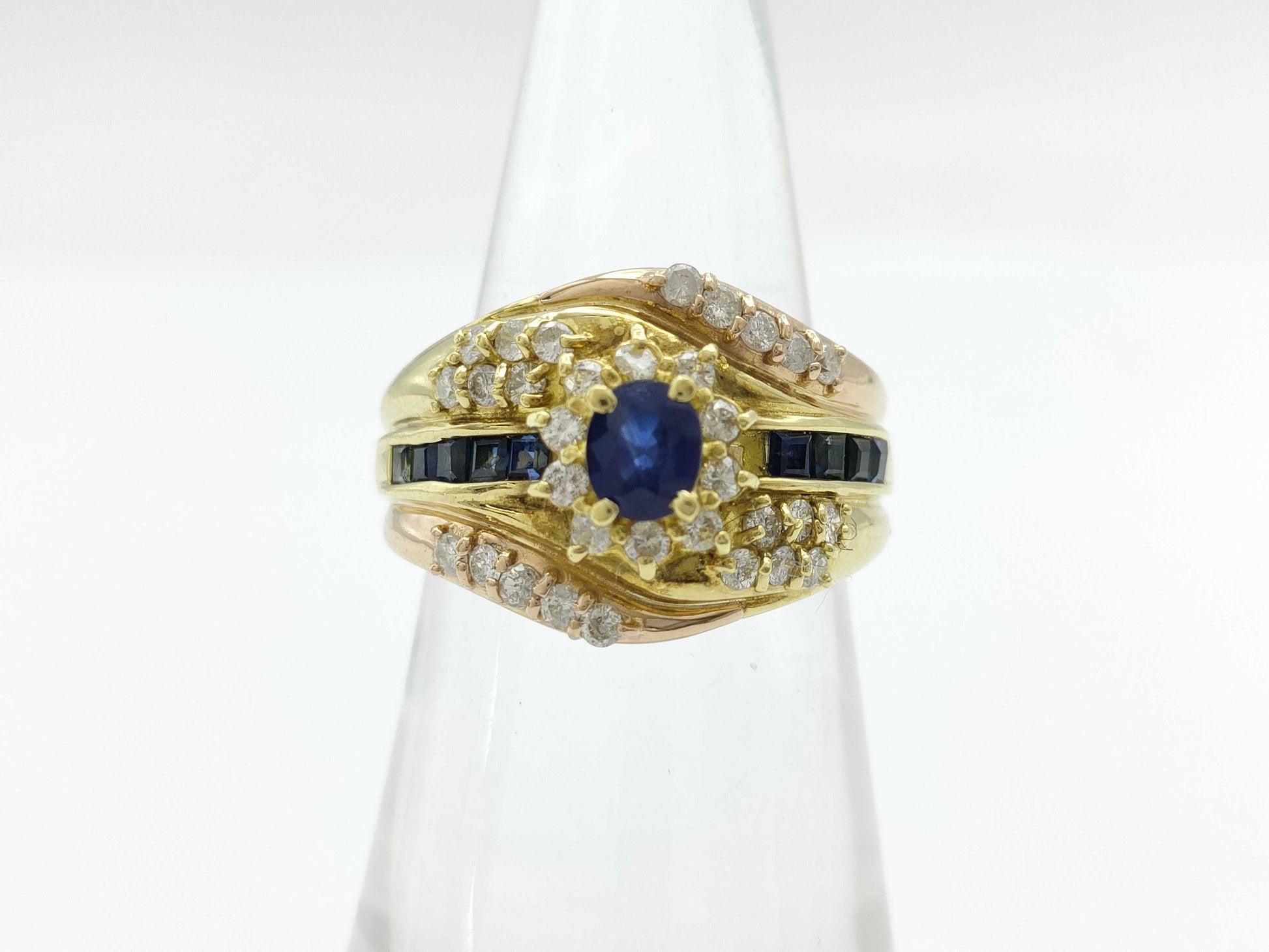 S0.97ct D0.56ct K18 9.2g Ring