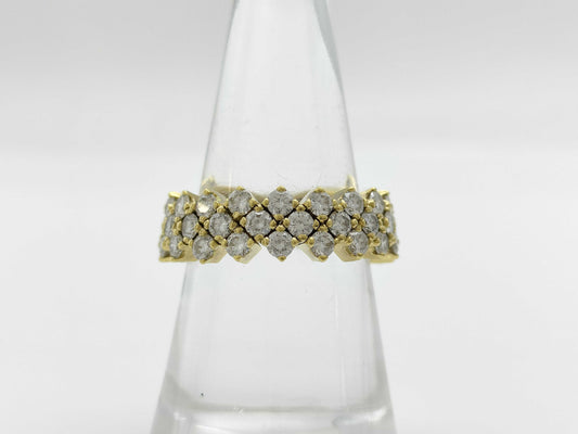 Diamond K18 7.8g Ring