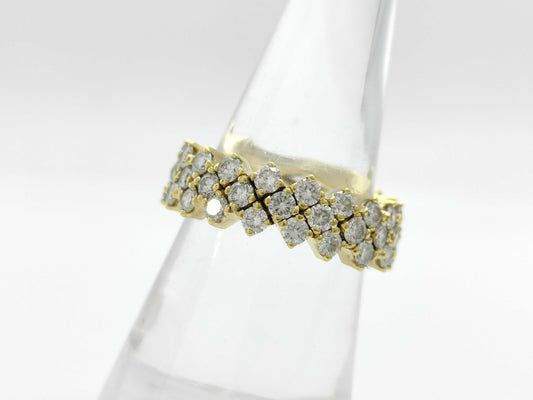 Diamond K18 7.8g Ring