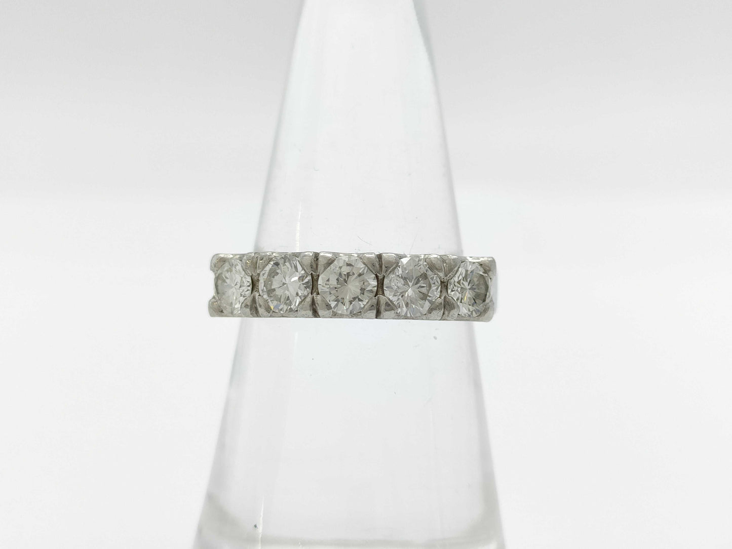 D1.10ct Pt900 8.2g Ring