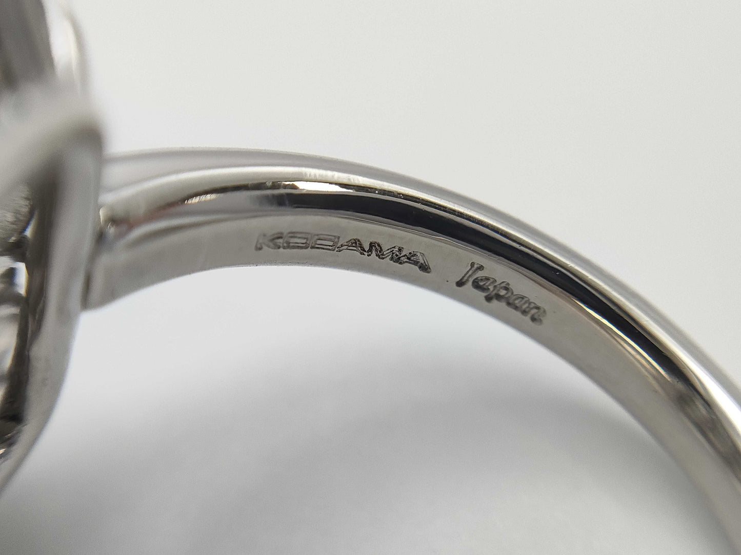 D1.50/1.10ct Pt900 12.3g Ring