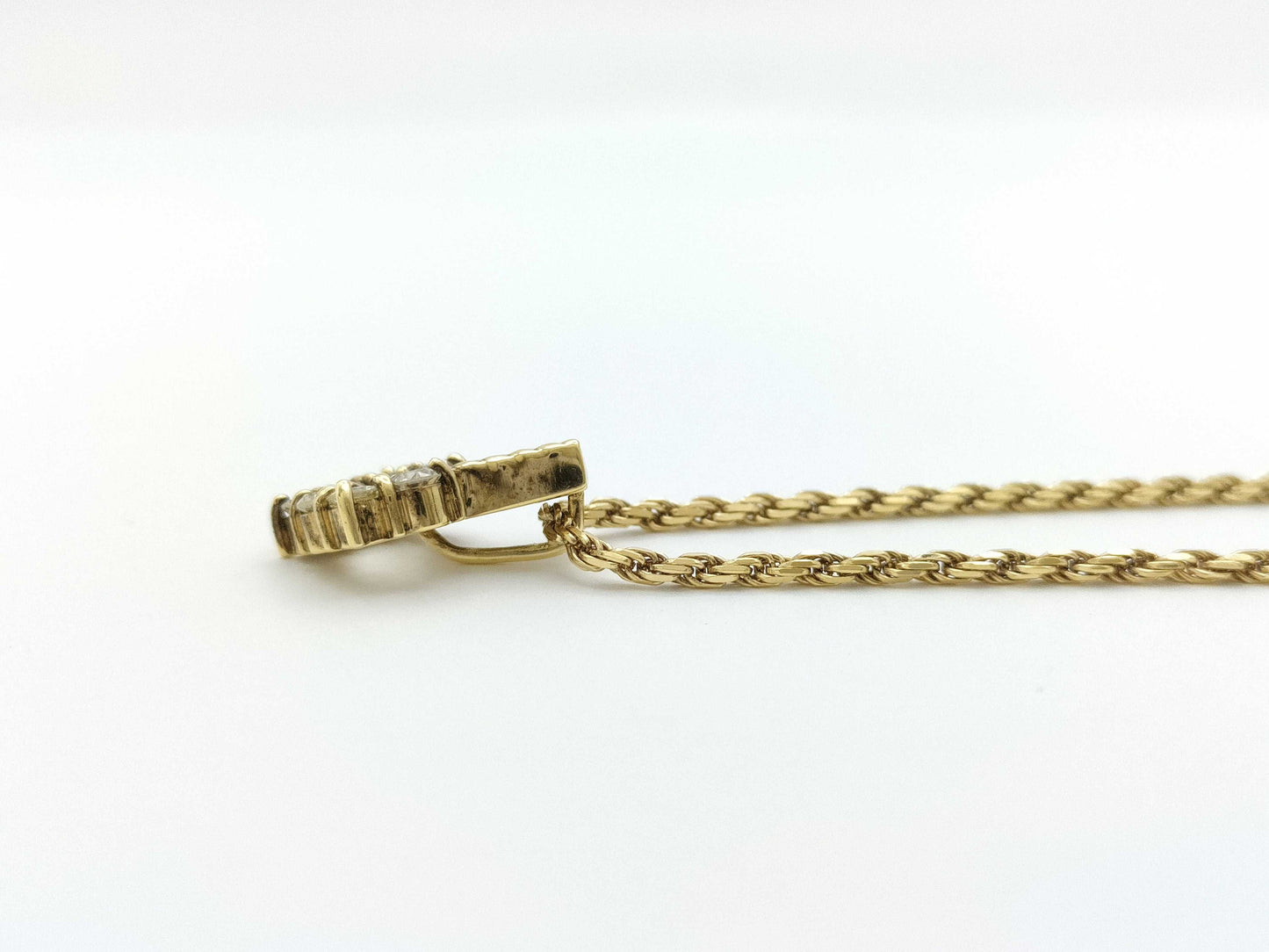 D1.01ct K18 9.1g Necklace