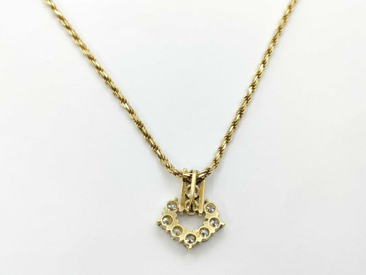 D1.01ct K18 9.1g Necklace