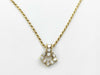 D1.01ct K18 9.1g Necklace
