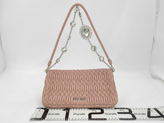 Miu Miu Miu Miu Matelasse Shoulder Bag