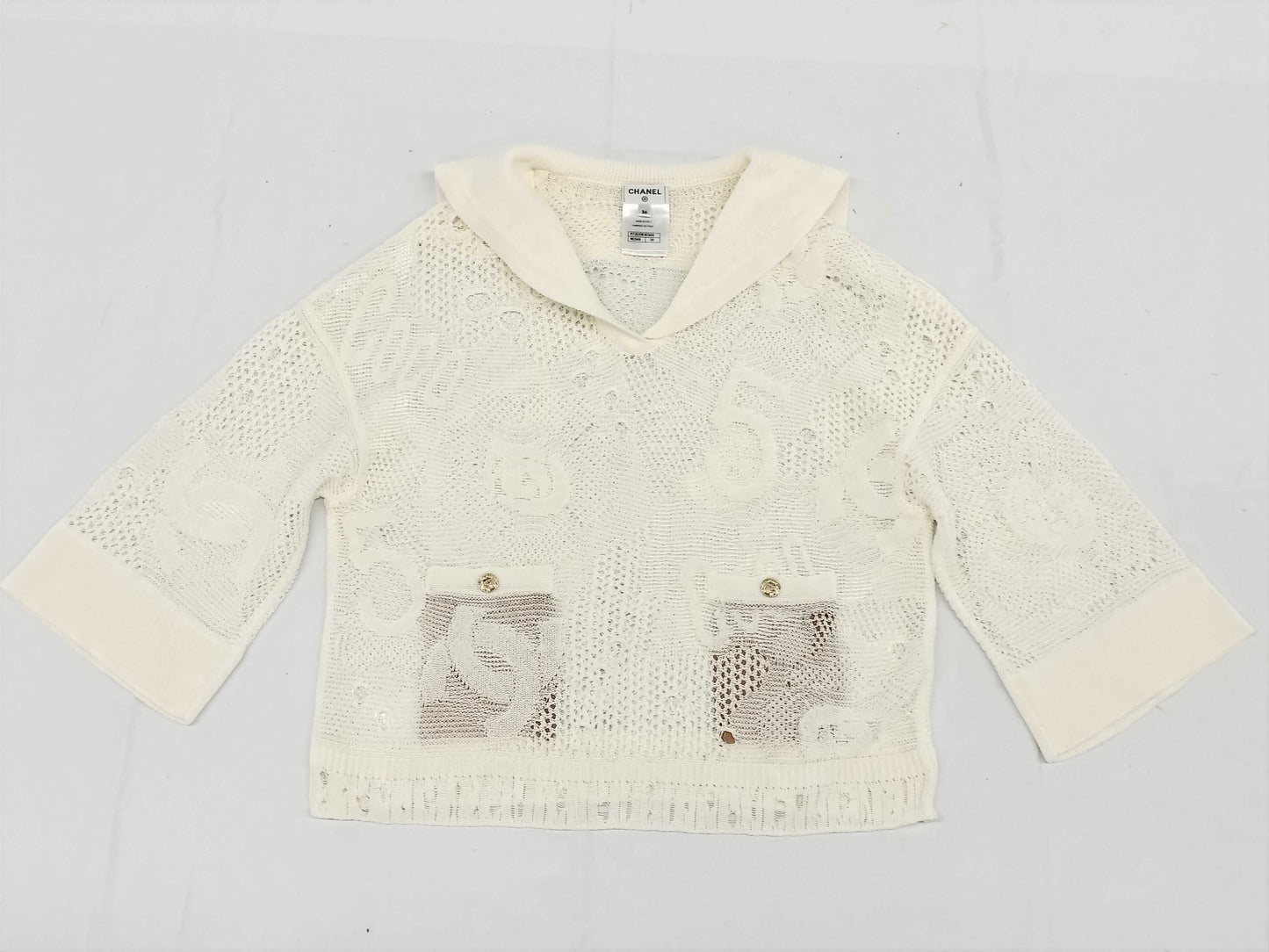CHANEL CHANEL 22C Sweater Top