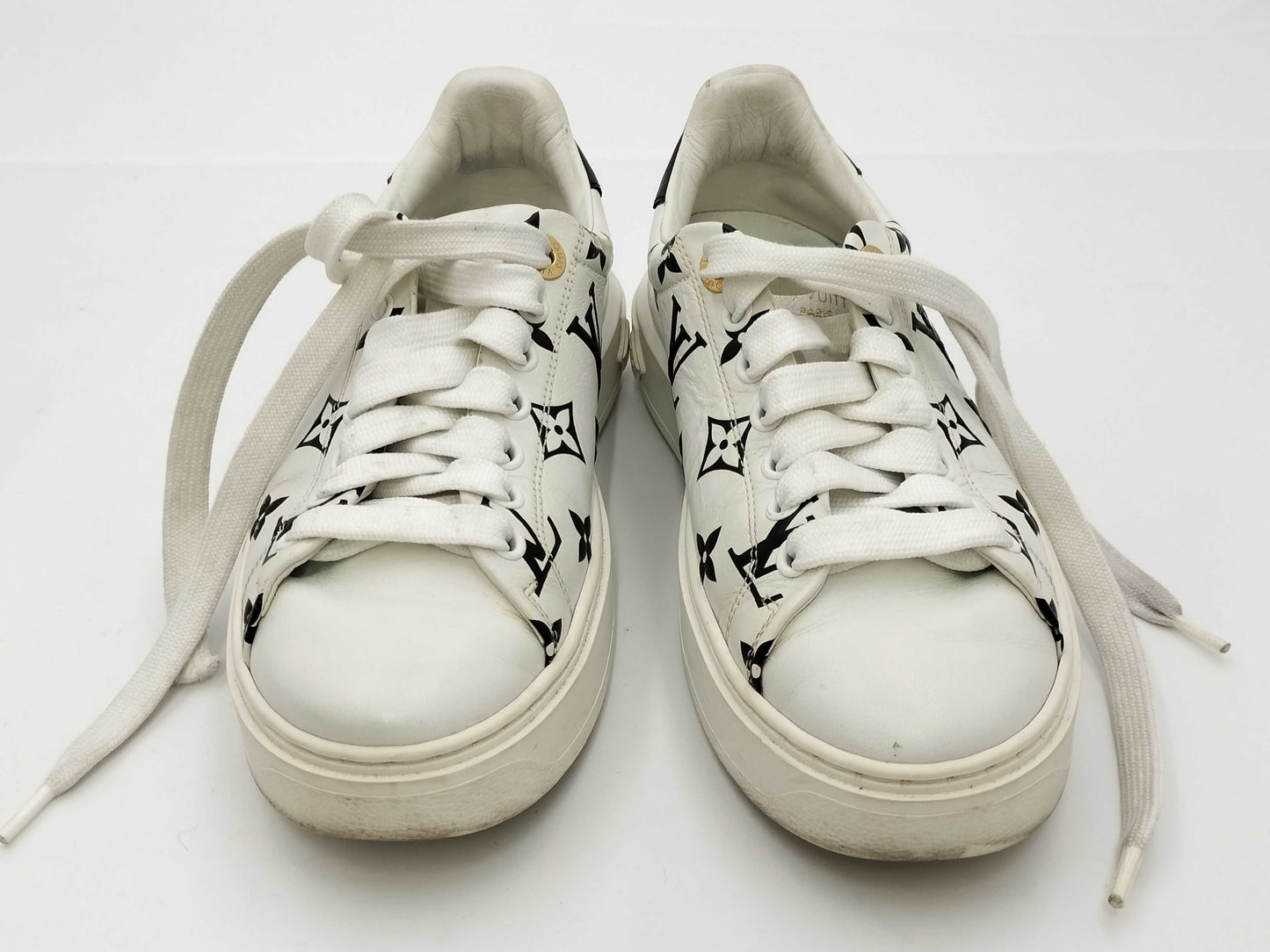 LOUIS VUITTON miu miu Jacquard Madras Bag Sneakers