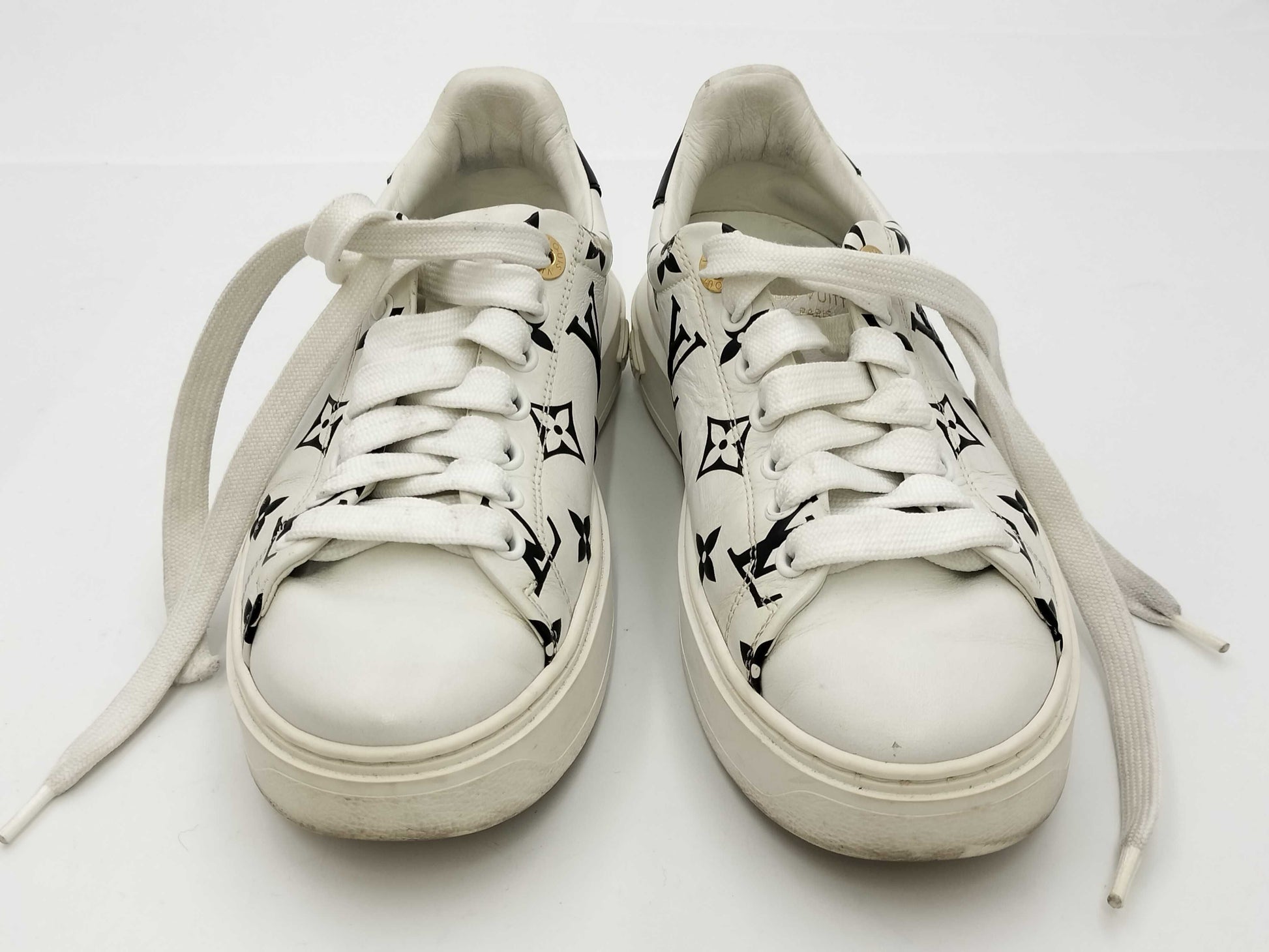 LOUIS VUITTON miu miu Jacquard Madras Bag Sneakers