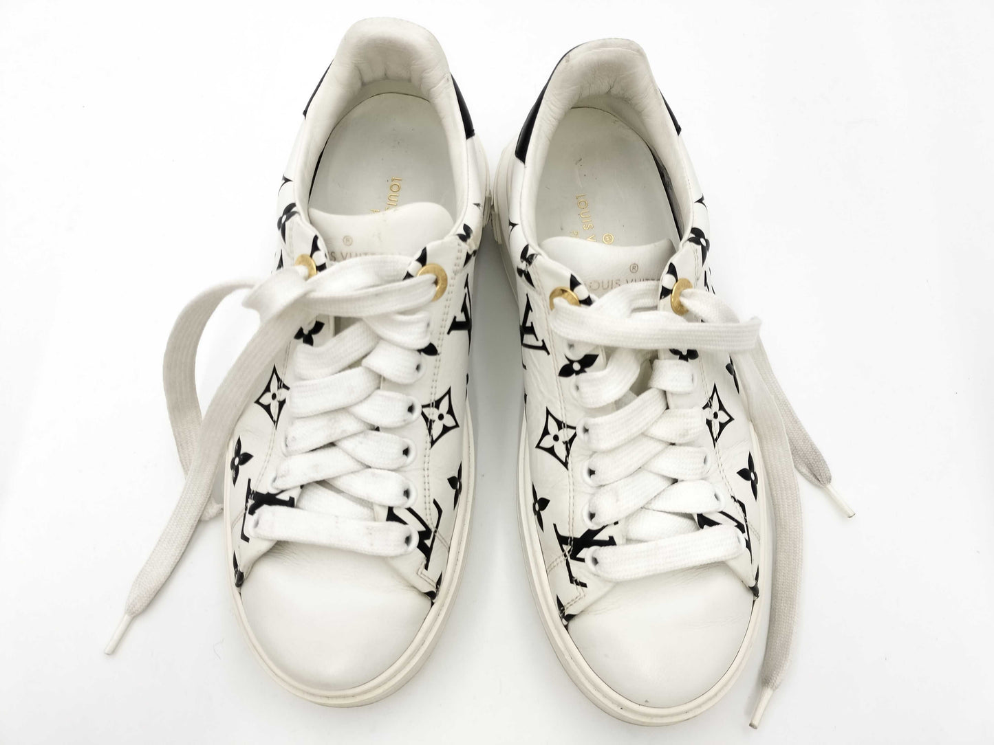 LOUIS VUITTON miu miu Jacquard Madras Bag Sneakers