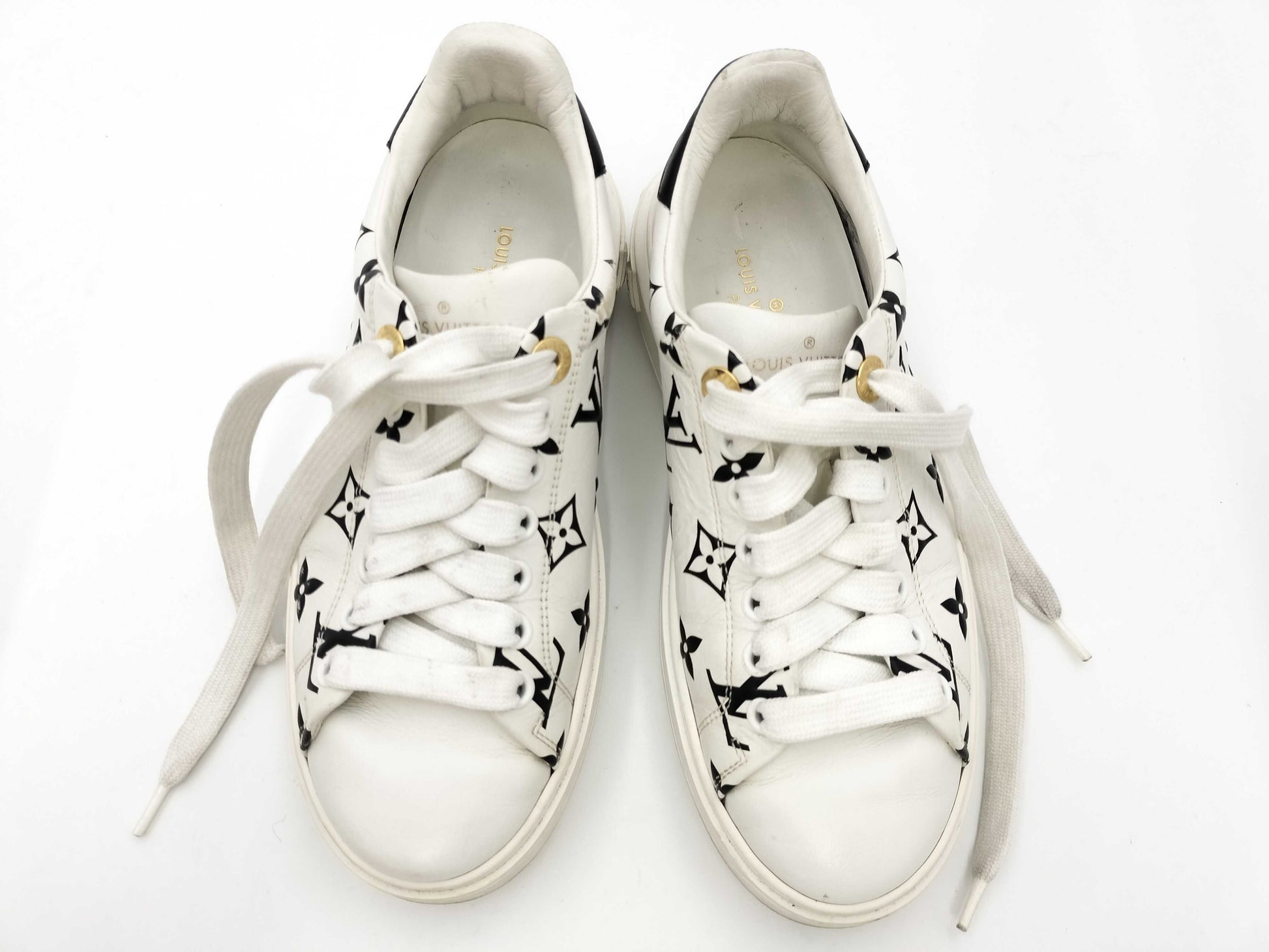 LOUIS VUITTON miu miu Jacquard Madras Bag Sneakers