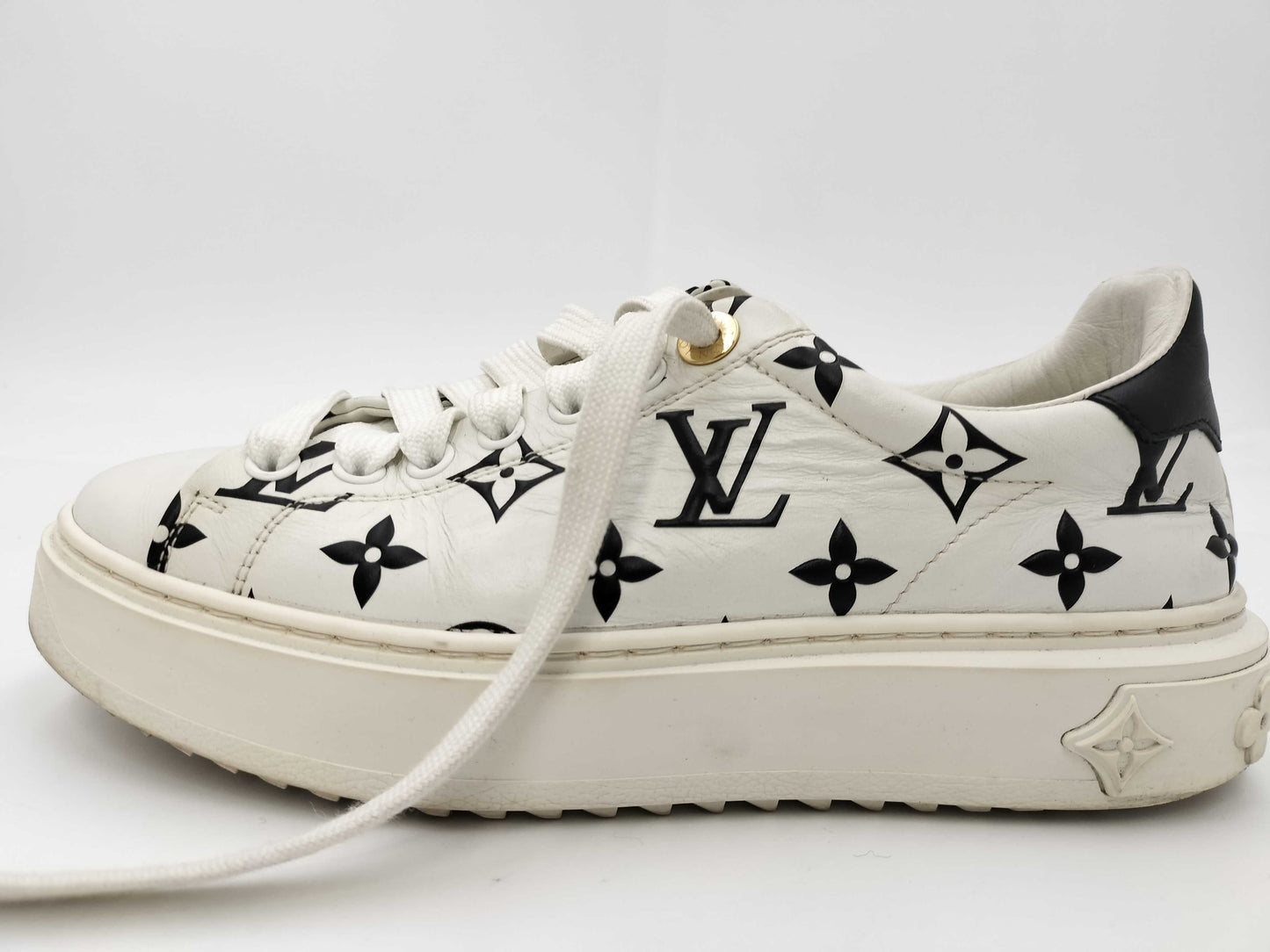 LOUIS VUITTON miu miu Jacquard Madras Bag Sneakers