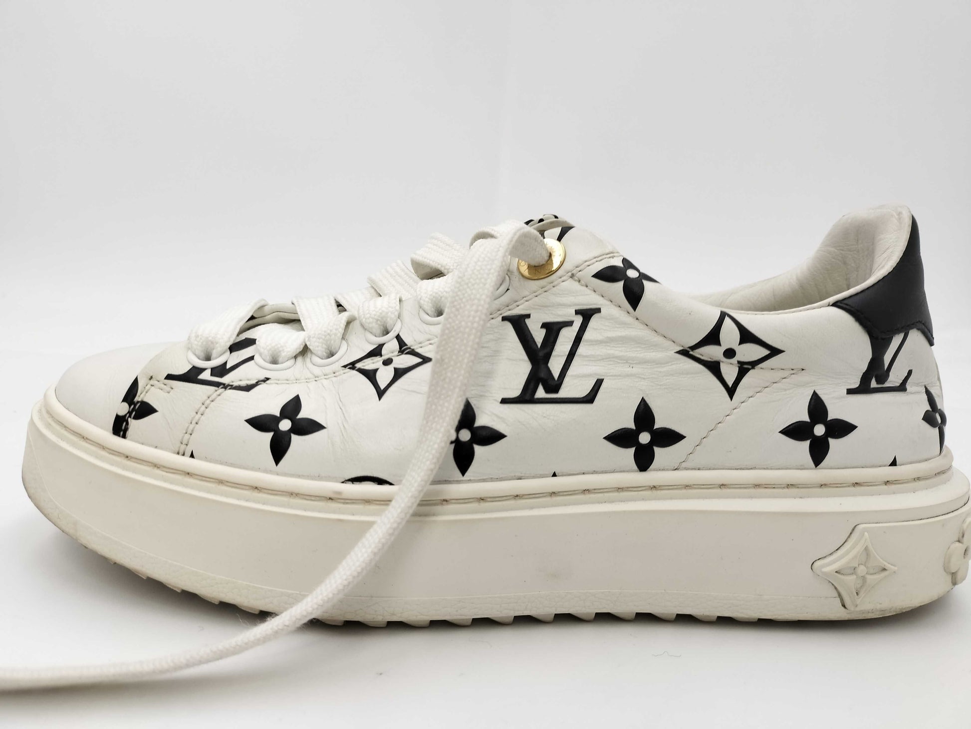 LOUIS VUITTON miu miu Jacquard Madras Bag Sneakers