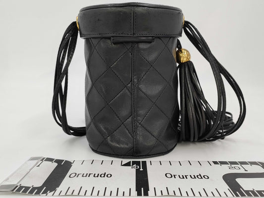 CHANEL CHANEL Matelasse Cylindrical Shoulder Bag