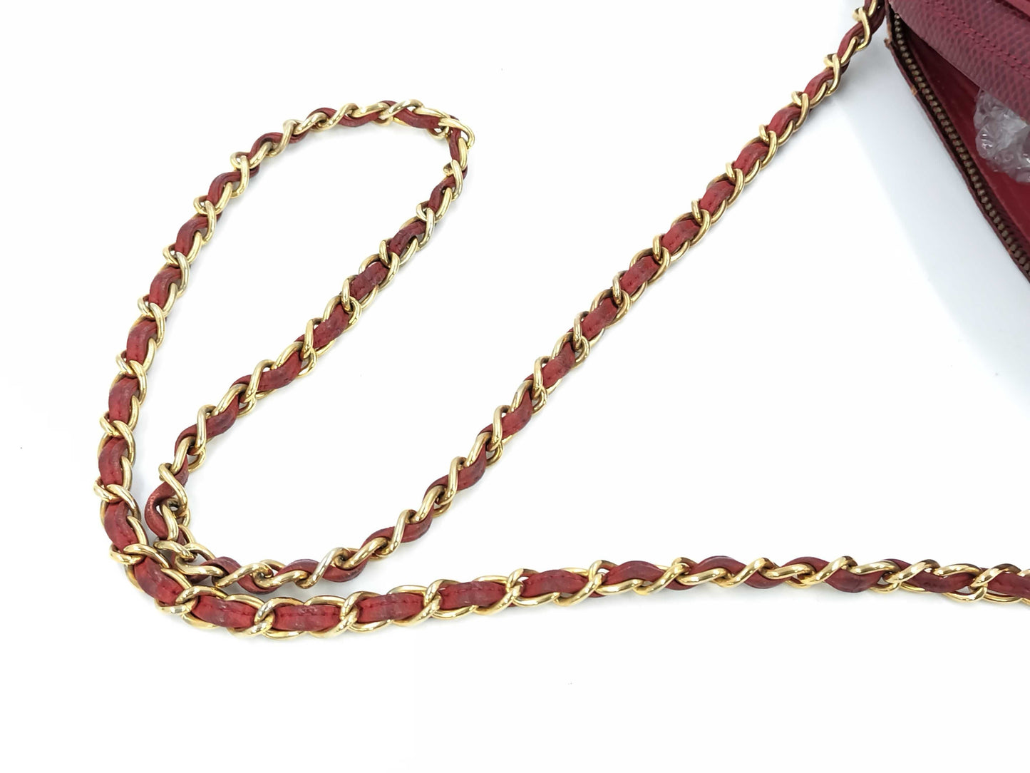 CHANEL CHANEL Lizard Matelasse Shoulder Bag