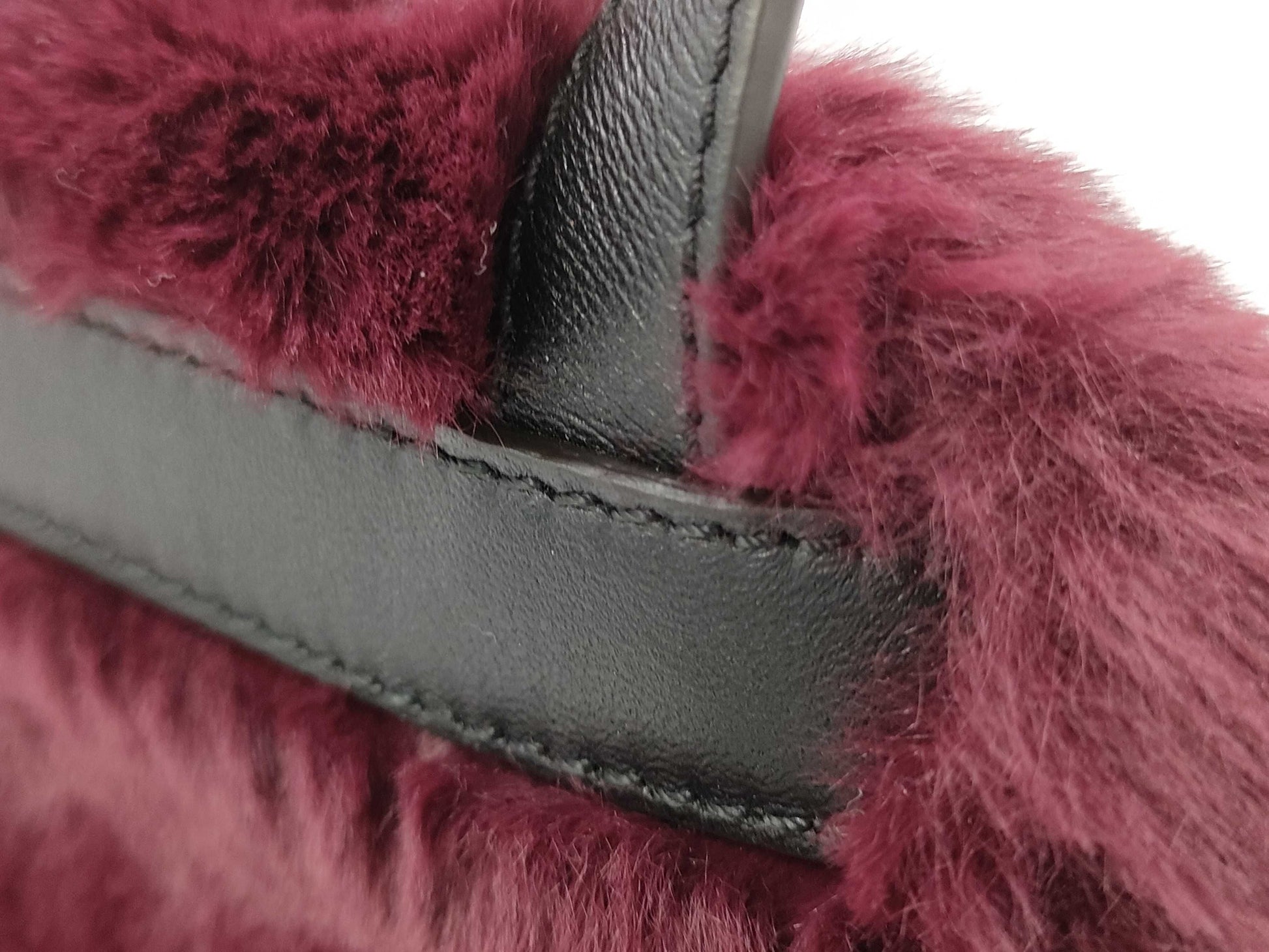 MONCLER MONCLER Faux Fur Shoulder Bag KILIA SMALL Rucksack