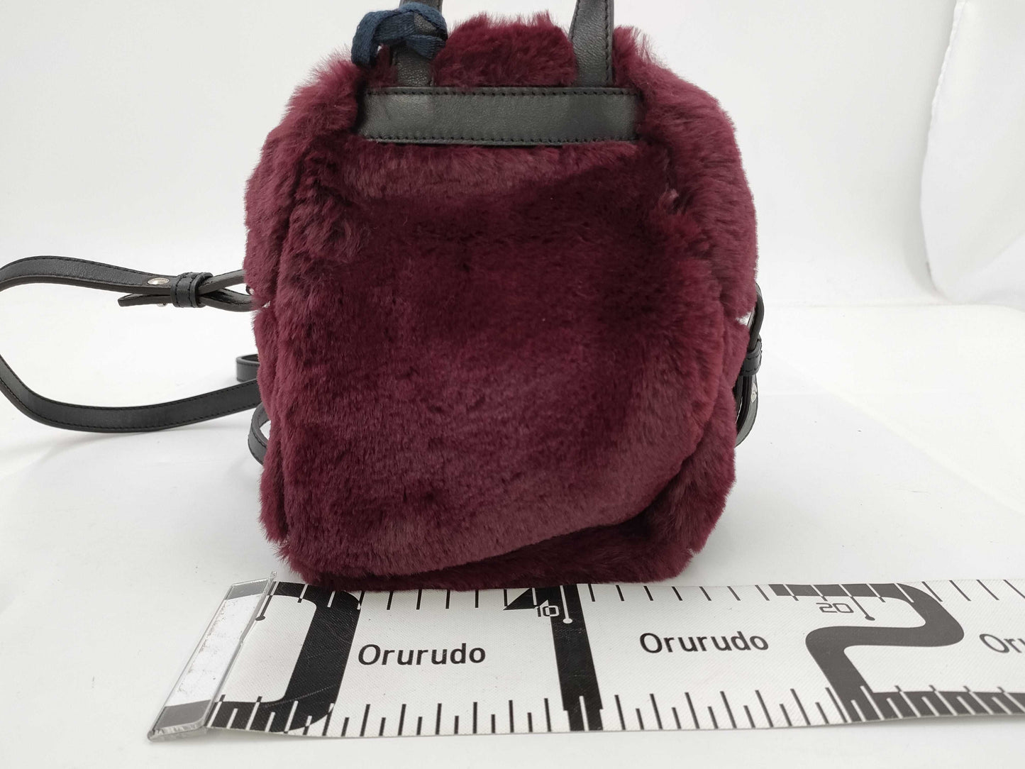 MONCLER MONCLER Faux Fur Shoulder Bag KILIA SMALL Rucksack