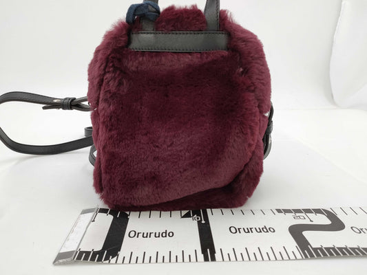MONCLER MONCLER Faux Fur Shoulder Bag KILIA SMALL Rucksack