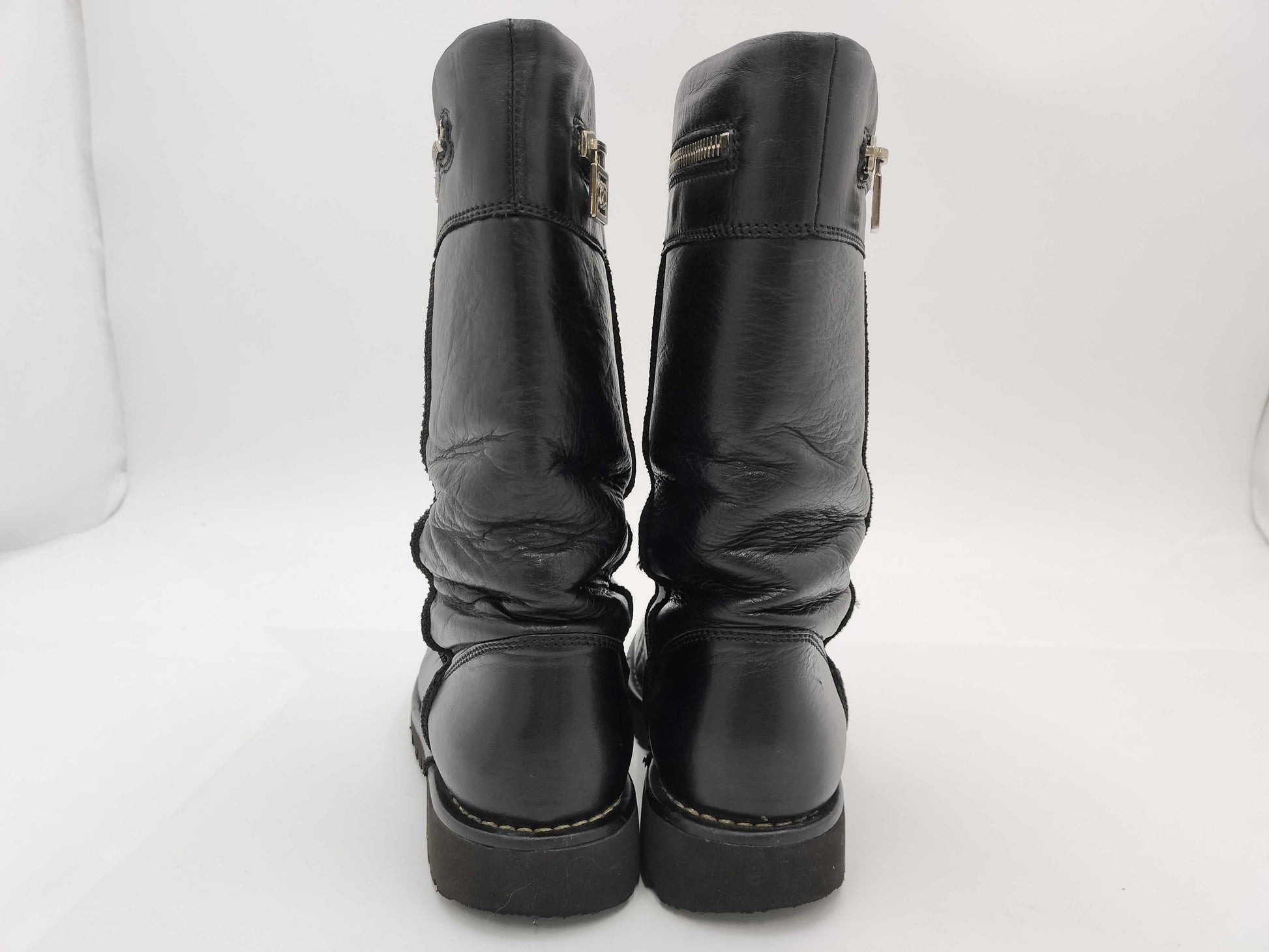 CHANEL Short Boots 37 Other Shoes