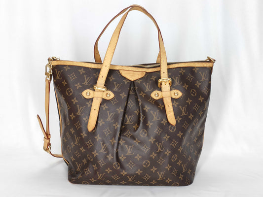 LOUIS VUITTON Monogram Monogram Palermo GM M40146 Shoulder Strap Tote Bag Tote Bag