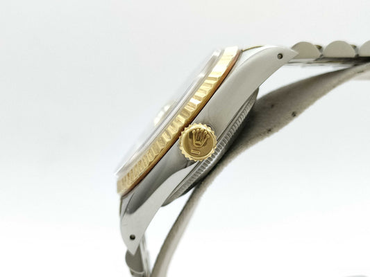 ROLEX 16233 R908949 Champagne Dial Men's Watch