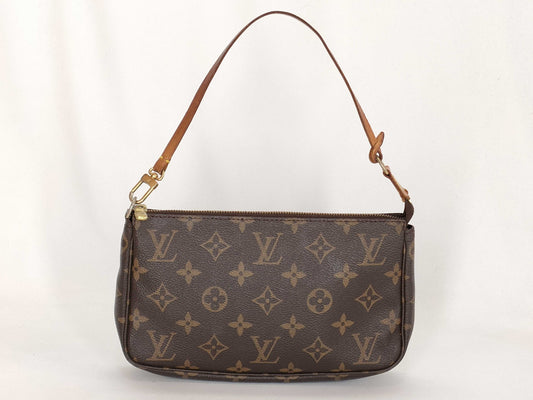 LOUIS VUITTON Monogram Louis Vuitton Pochette Accessoir Monogram M51980 Pouch