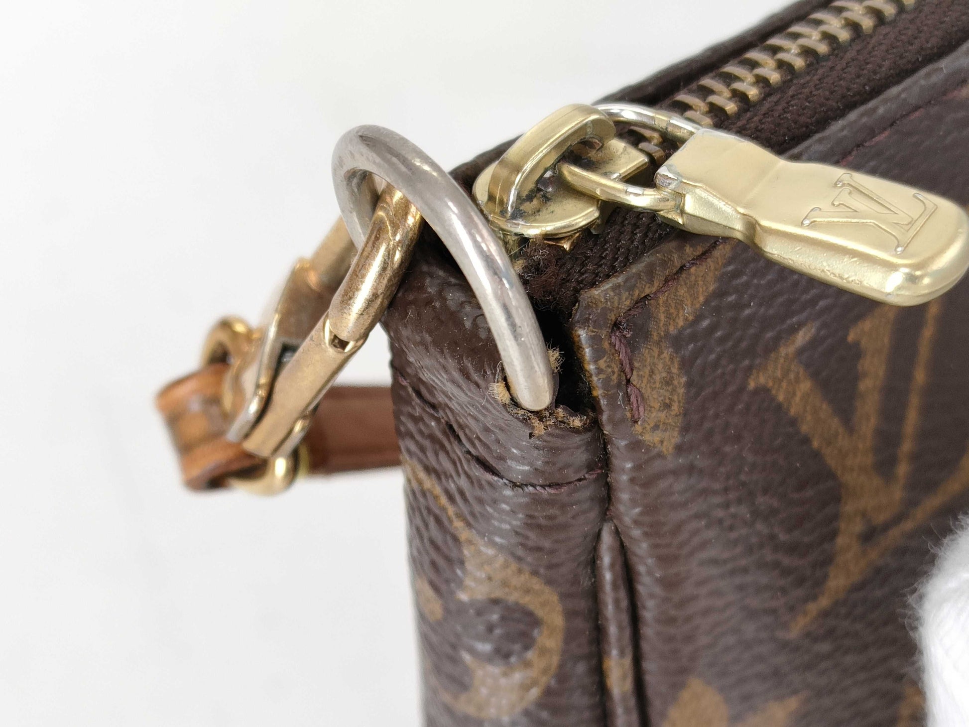 LOUIS VUITTON Monogram Louis Vuitton Pochette Accessoir Monogram M51980 Pouch